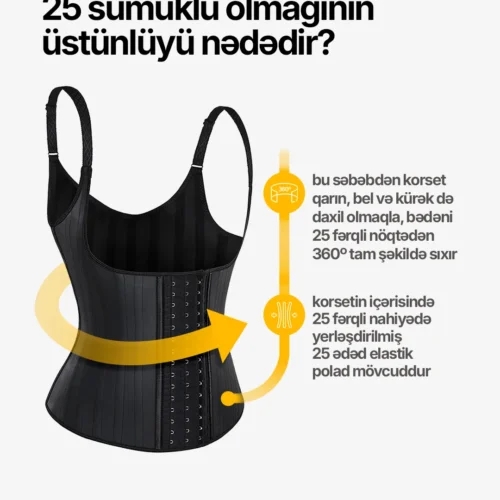 25 sümük korsetin faydaları
