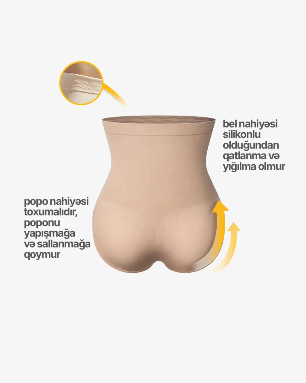popo dikləşdirən korset iç geyim