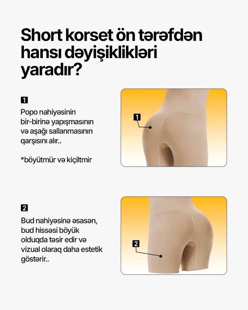 popo üçün korset tayt