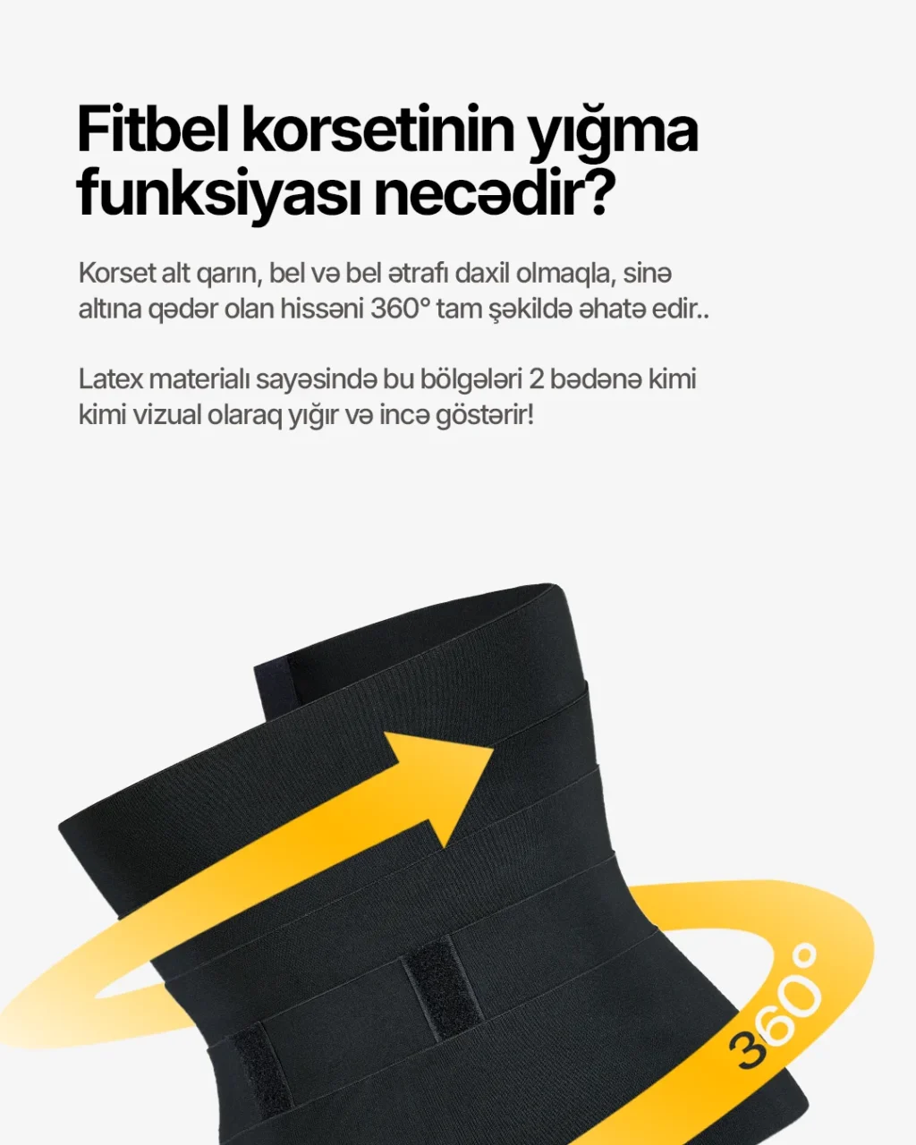 tummy wrap bel kəməri
